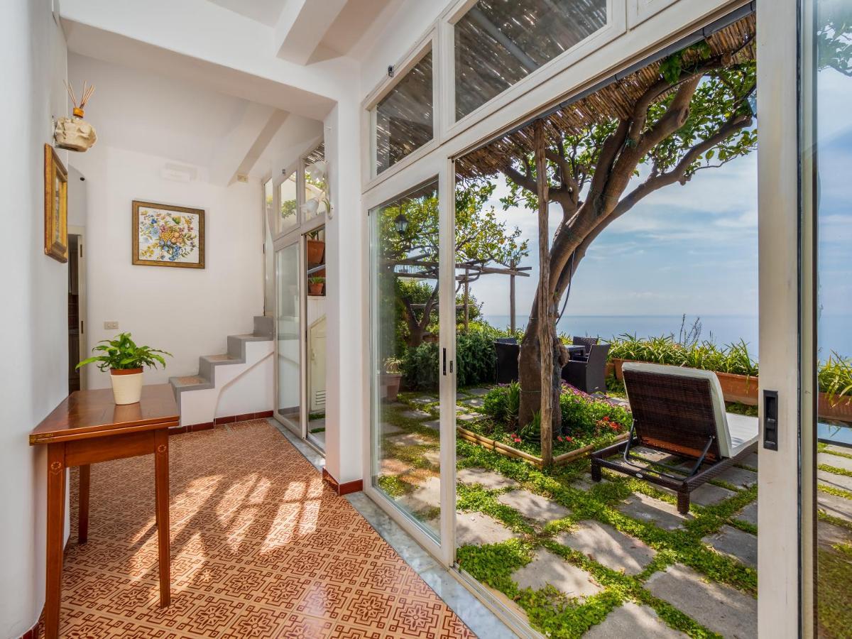 Scorcio D' Oltremare - Sea View Apt In Positano Dış mekan fotoğraf