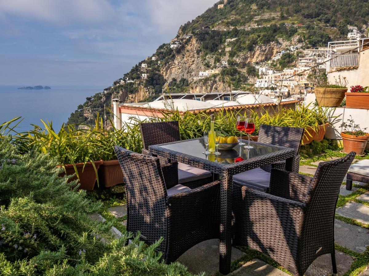 Scorcio D' Oltremare - Sea View Apt In Positano Dış mekan fotoğraf