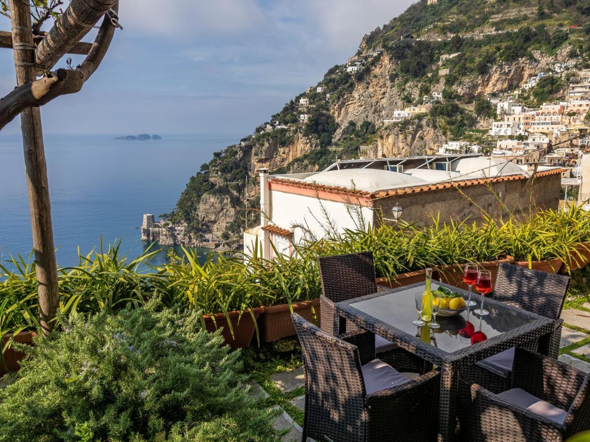 Scorcio D' Oltremare - Sea View Apt In Positano Dış mekan fotoğraf