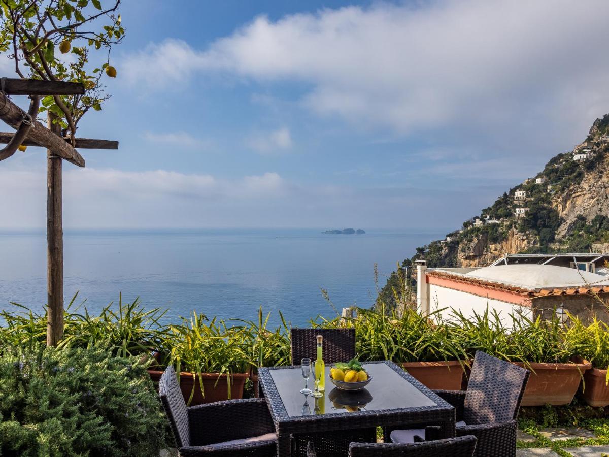 Scorcio D' Oltremare - Sea View Apt In Positano Dış mekan fotoğraf
